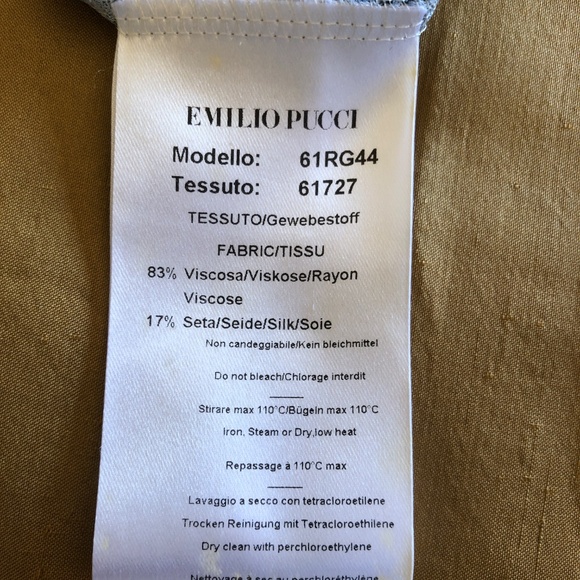 EMILIO PUCCI DRESS SIZE 38 - Picture 8 of 8